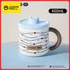 COOKER KinG Coffee Cup 316 Stainless Steel Thermos Mug  Children Insulated Cup with Scale Line Office Water Cup Tea Making Home