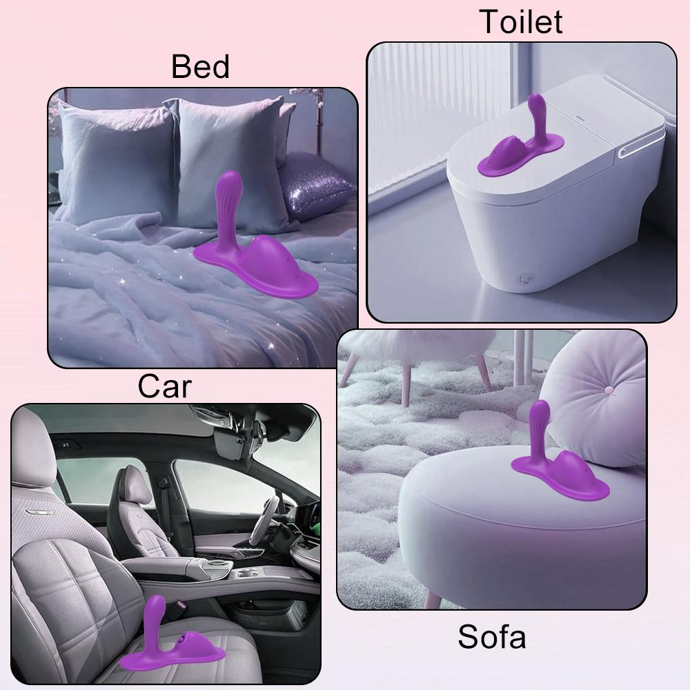 Sitz- und Fahrvibrator APP-Steuerung G-Punkt-Massagegerät Klitorisstimulator Dildo Analplug Vaginaler Orgasmus Masturbation Erwachsene Wasserdicht Sexspielzeug Paare