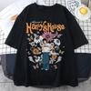 Harry's House Retro Bloemig Harry Styles Grafisch T-shirt Unisex Casual Katoenen Tops