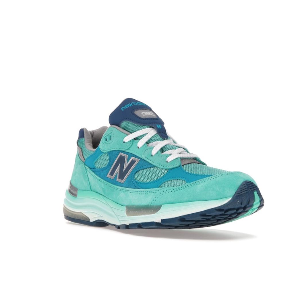 New Balance 992 Made In USA Blue Silver Metallic Unisex Sneakers M992TB