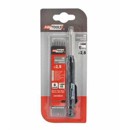 AW Tools Logo Automatic Mechanical Pencil Set