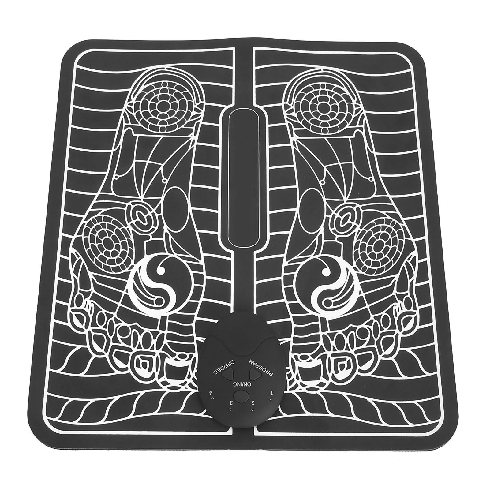 

EMS Pulse Foot Massage Pad Muscle Pain Fatigue Relief Foot Massager (Battery Type)