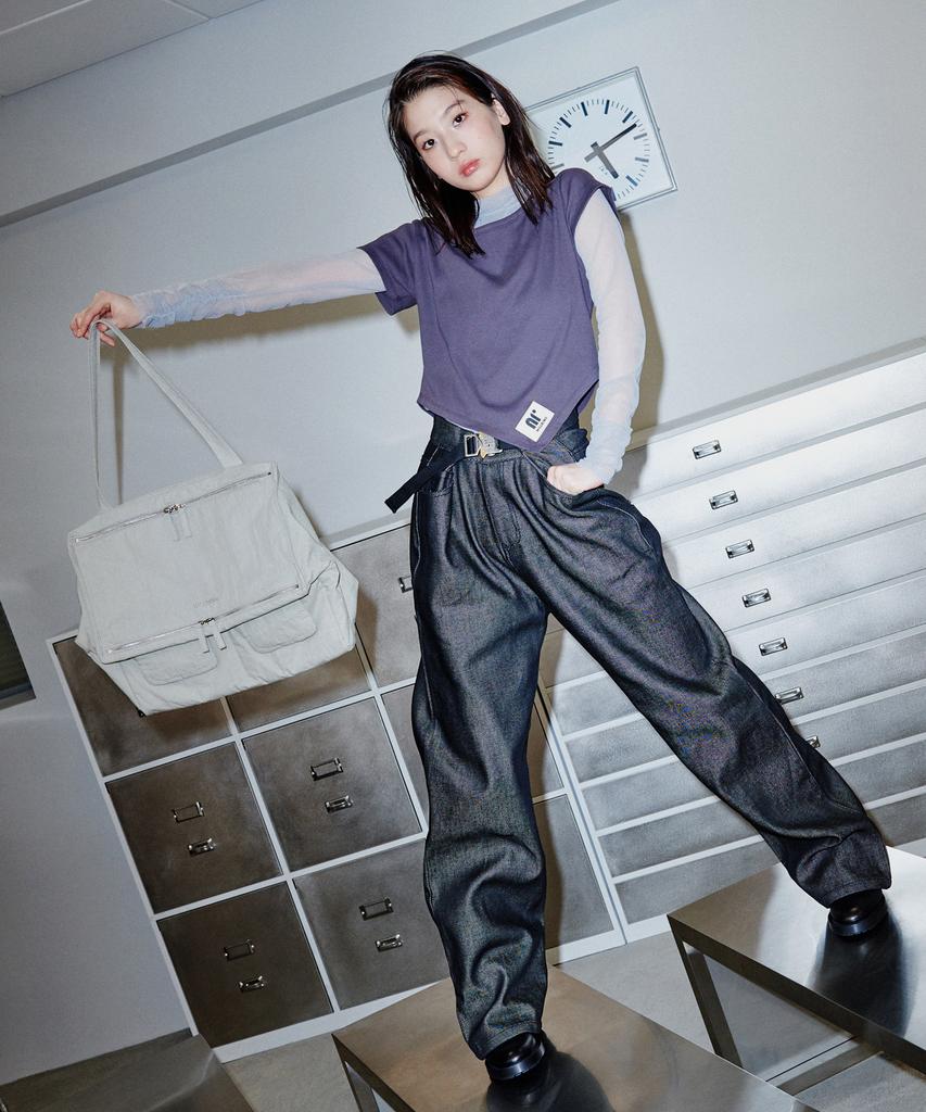 Nillring 11 Am Bag _ Mint Gray