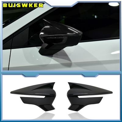 Lot de 2 capuchons de protection pour rétroviseur latéral de voiture, pour SEAT Leon MK3 5F ST FR Cupra Ibiza Mk5 Arona KJ7 2017-2020