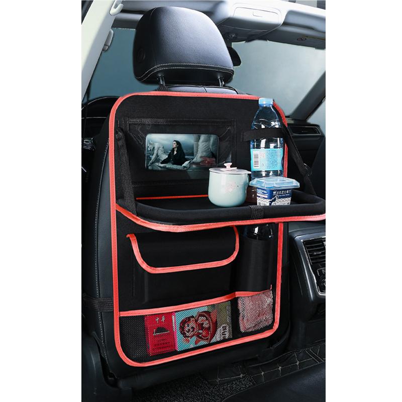 Universal Car Seat Organizer Multifunctional Multi-Pocket Organizer Tablet Holder Car Interior Accessory Organizer