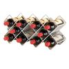 Desktop Wine Holder Wine Rack Wrought Iron Storage