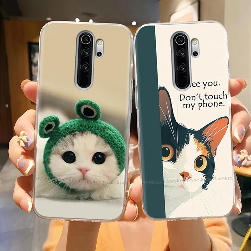 TPU Phone Cases For Redmi Note 8 Pro Case Clear Lovely Flowers Lightweight Cover For Xiaomi Redmi Note8 Pro Phone Housing Fundas