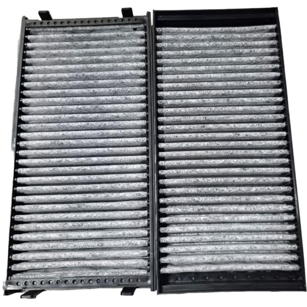 High Quality New For 2PCS 64119248294 Cabin Air Filter For -BMW E70 X5 E71 X6 F01 F02 F07 F10 Activated Carbon ABS
