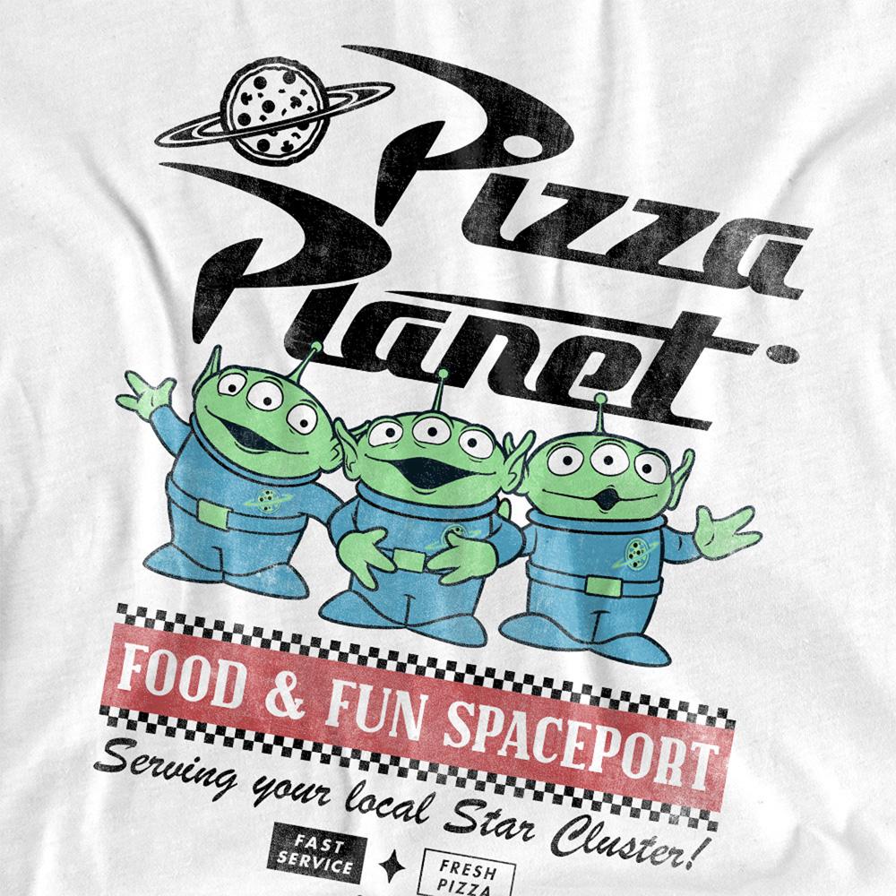 Toy Story Unisex Adult Food Spaceport Aliens Long-Sleeved T-Shirt