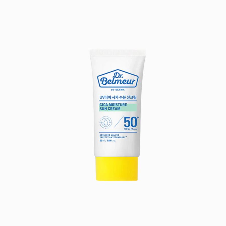 

The Face Shop Dr. Belmeur UV Derma Cica Moisture Sunscreen 50mL (SPF50+ PA++++) 1pc