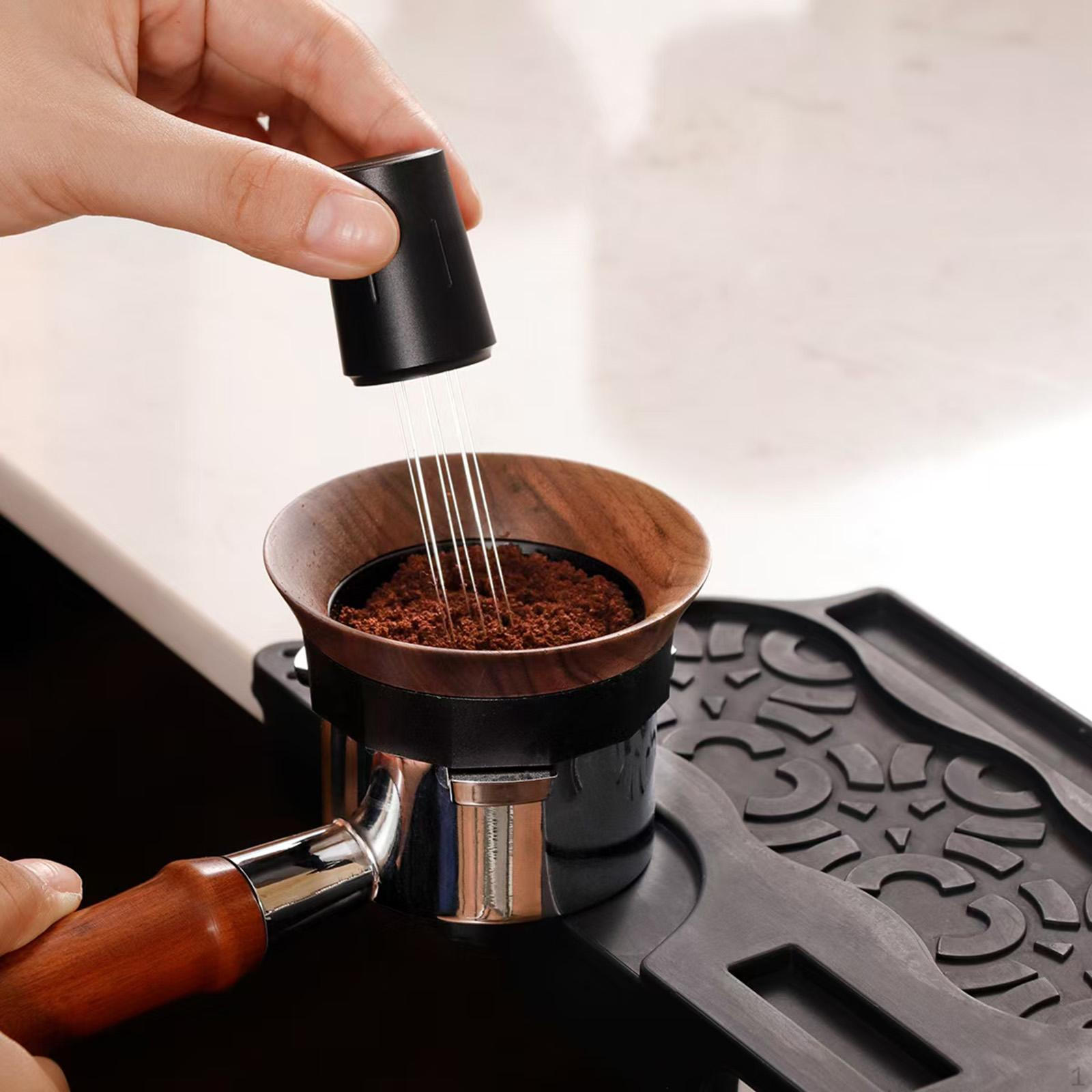 

Воронка для дозирования эспрессо кофе для портафильтров вращающийся инструмент для темперирования кофе 58mm