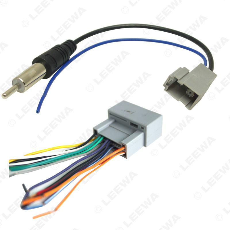Compatible Wiring Harness for Honda Accord/City/Fit: Tail, Radio, CD Player, Power, and Speaker Wires