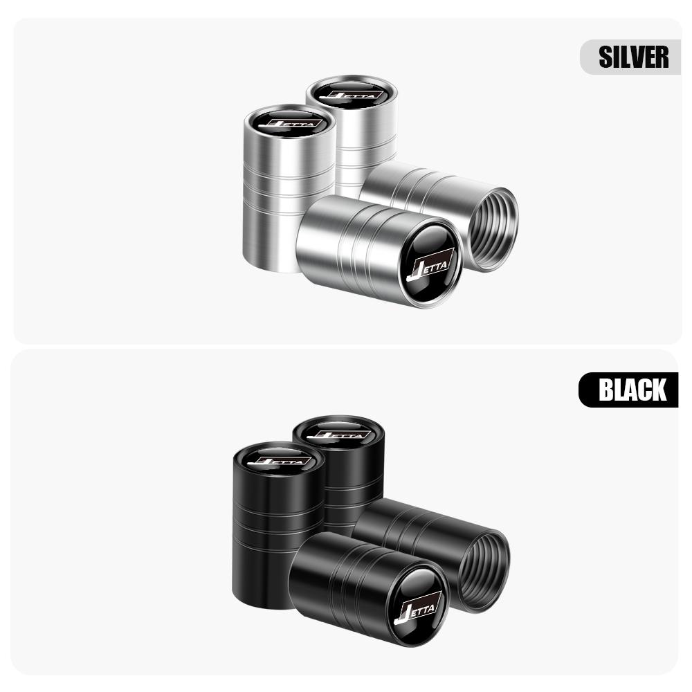 4PCS 3D Metal Car Wheel Tires Valve Caps Tyre Dust Cover For Volkswagen Polo Sharan Golf Scirocco Touran Touareg VW GIT Tcross BA5