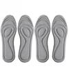 2 Pairs Memory Foam Orthopedic Insoles for Shoes Antibacterial Deodorization Sweat Absorption Insert Sport Shoes Running Pads