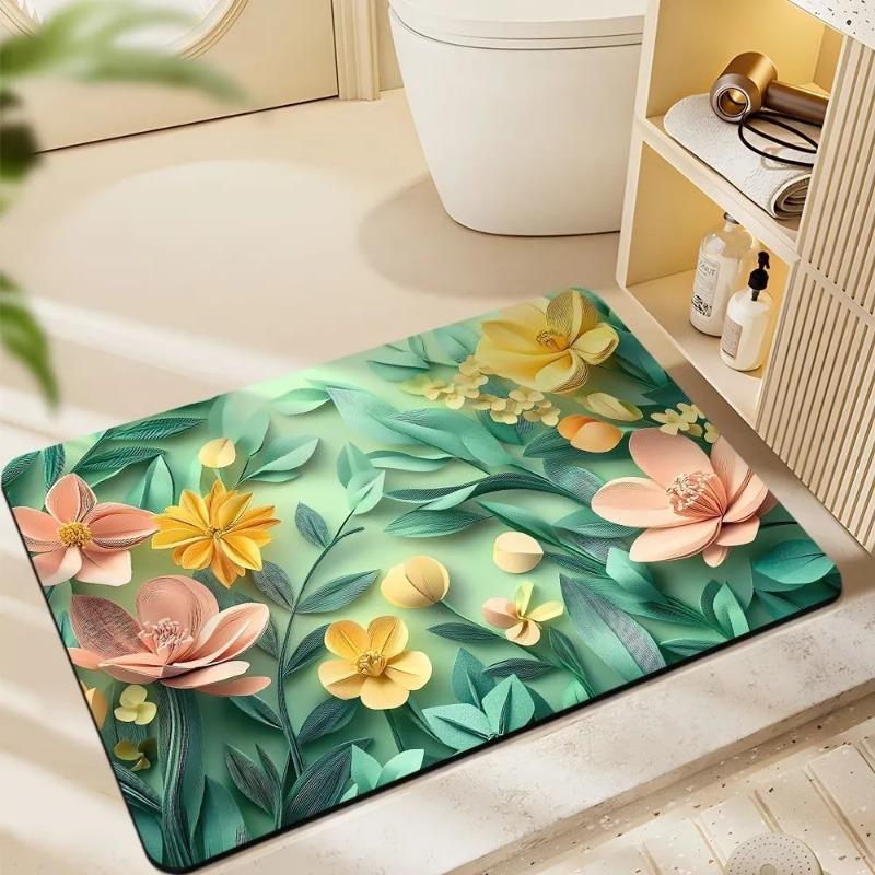 Bathroom Absorbent Diatom Mud Toilet Doormat Toilet Toilet Floor Mat Toilet Carpet