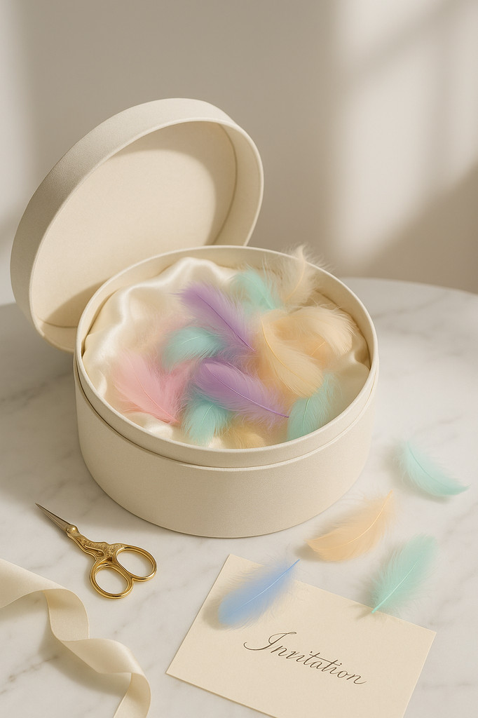 100pc/Pack Colorful Feathers Gift Box Filler Wedding Birthday Party Favors Decoration Crinkle Cut Paper Shred Packaging Gift Bag