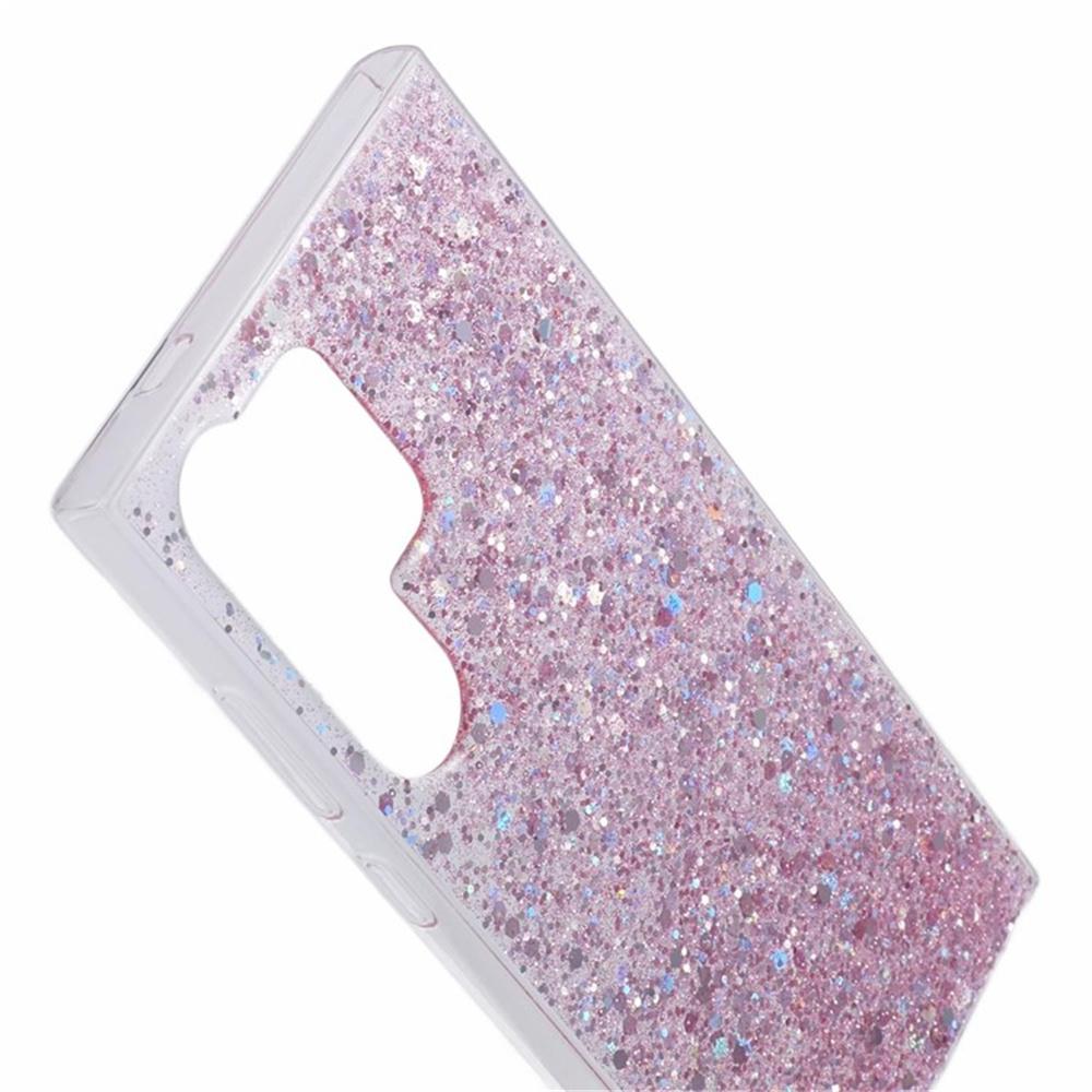 For Samsung Galaxy S25 Ultra Case Shockproof Soft TPU Phone Cover Glittery Design