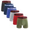6pcs New Underwear For Man Shorts Letter Men's Panties Sexy Underpants Men Polyester Boxer Briefs Medium Long Mens Boxers
