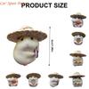 Y4UA Plush Hamster Car Company Hamster Car Ornament Attractive for Fun Loving Drives