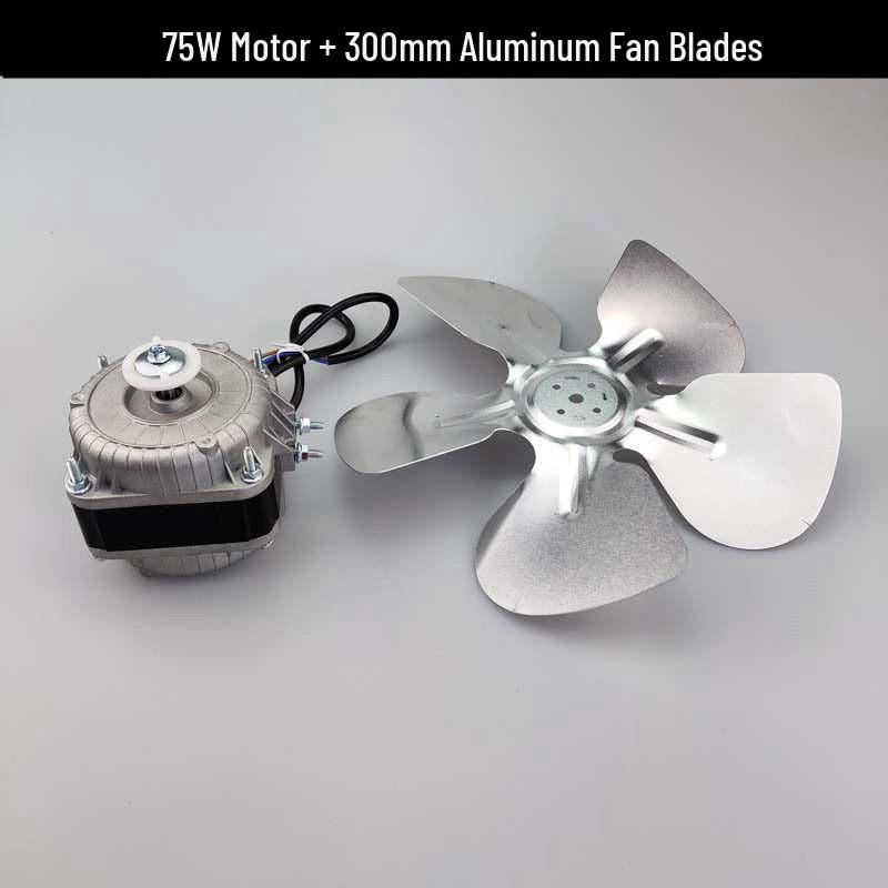 220V Shaded Pole Refrigerator & Freezer Cooling Fan Motor with Blade