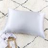 25MM Pure Silk Zipper Pillowcase 1pc 100% Nature Mulberry Silk Pillow Cover Single pillow Case