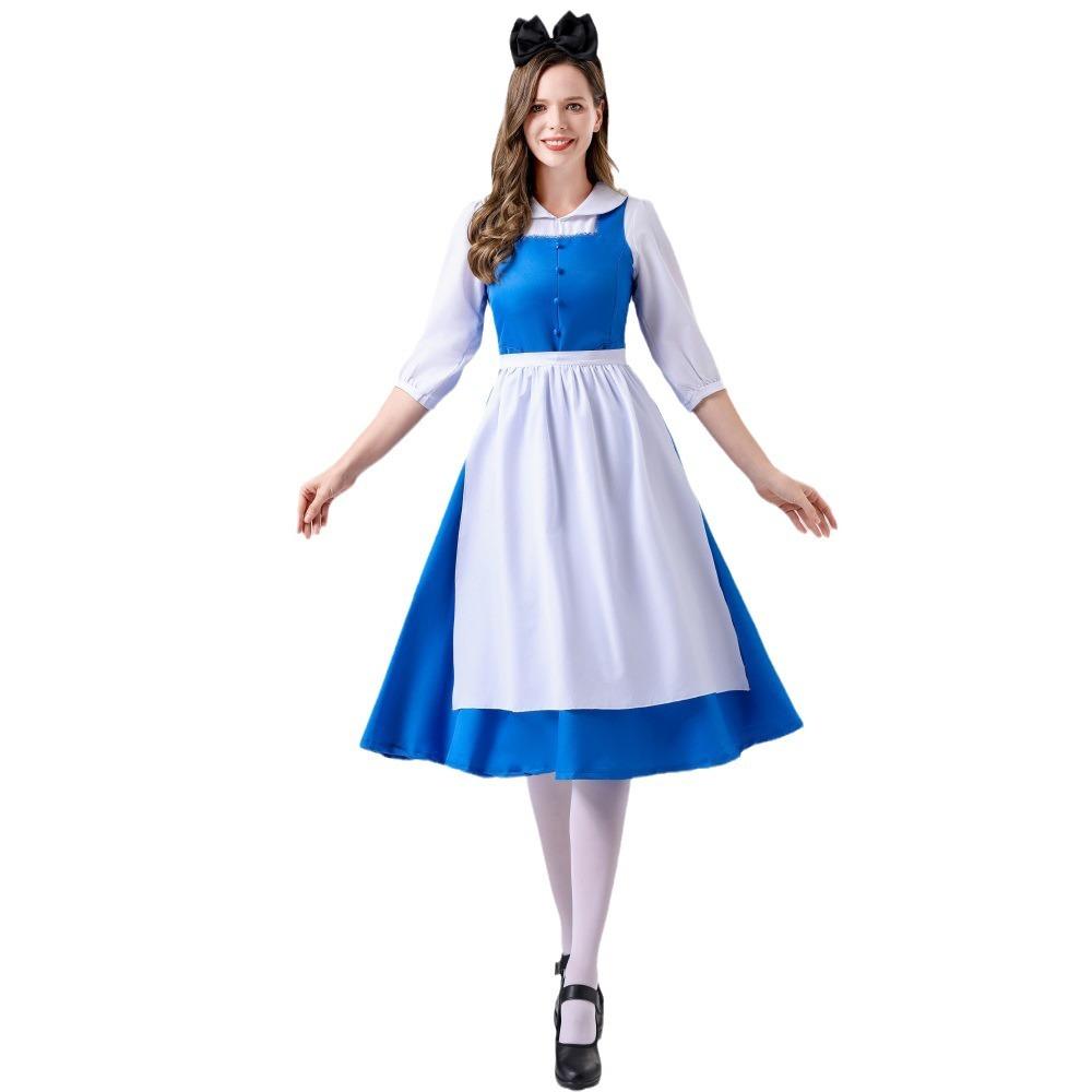 Alice In Wonderland Alice Cosplay Costume Women Cartoon Halloween Gifts Party