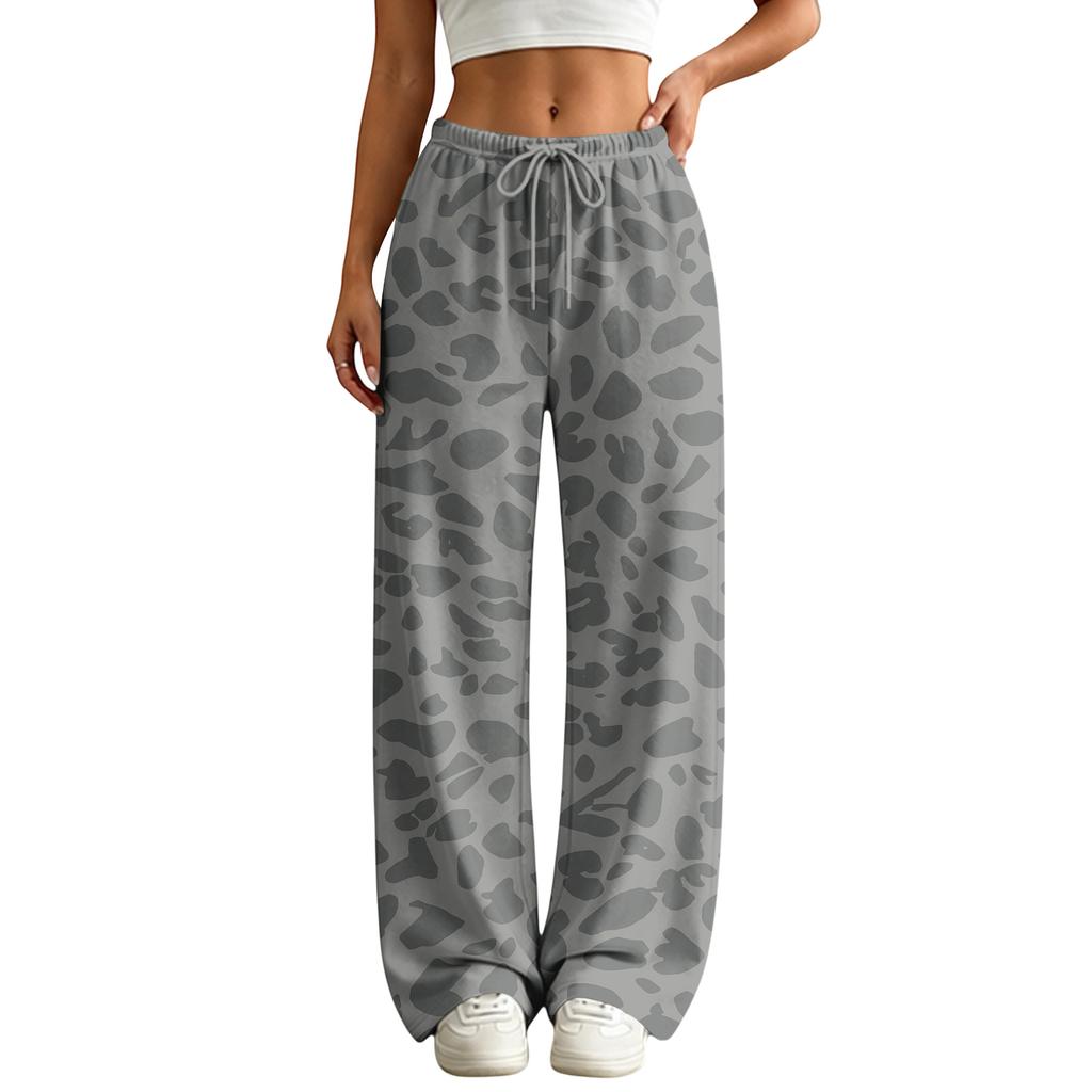Pantaloni della tuta casual da donna a gamba dritta con tasche Pantaloni colorati per l'uso quotidiano