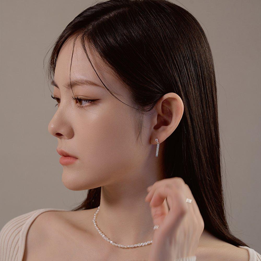 925 Silver Loop Littelkam Earrings W