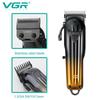 Gradient Color Three-piece Haircut Combination Electric Shaver Rechargeable Professional Men's Hair Clipper Carved Electric Hair Clipper Hair Trimming