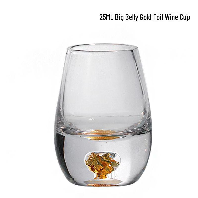 Wine Dispenser Cup with Scaled Thick Bottom, 7-Shaped Handle, Glass for White Wine - Perfect for Home or Commercial Use