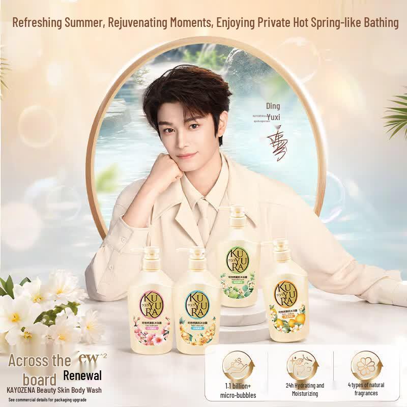 Koyurain Long-Lasting Fragrance Body Wash Set
