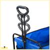 Sunshine beach cart blue foldable tourist beach camping 100kg