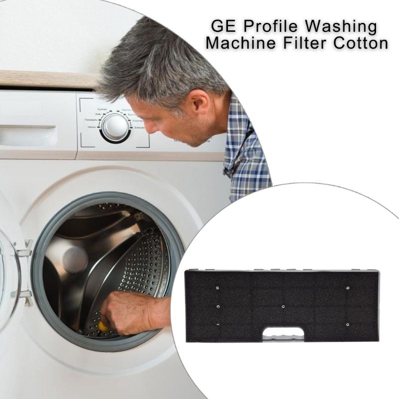 2/4 Stück Flusenfilter Ersatzteil Waschbarer und Wiederverwendbarer Filter Schaumstoff-Texturfilter Baumwolle Geeignet für Waschtrockner