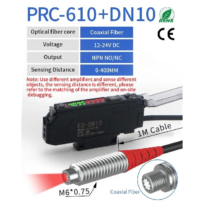 GTRIC Diffuse Reflective Fiber Optic Sensor