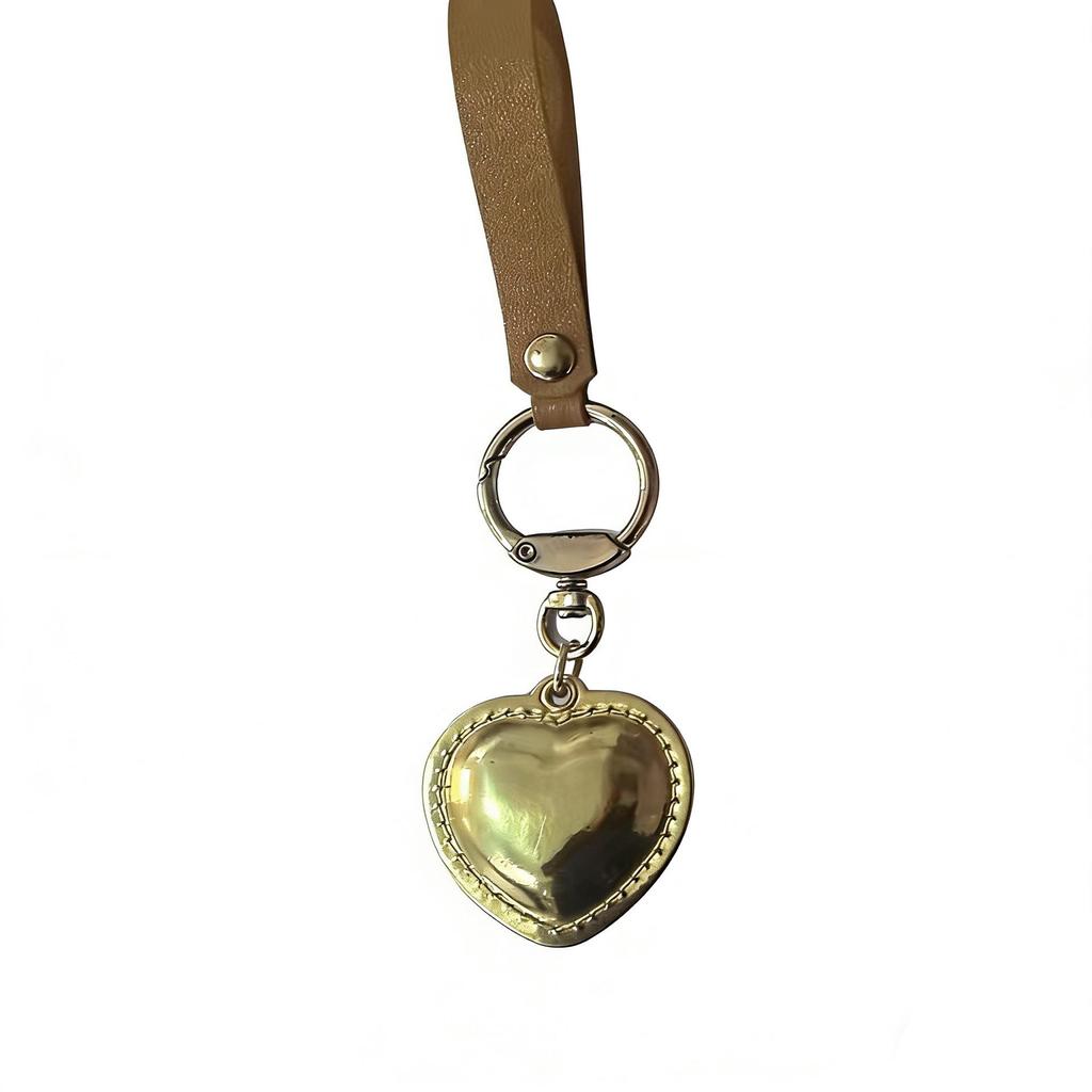 Heart-shaped 3D Keychain Pendant Gift Accessory