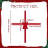 Cabinet Door Ribbon Bow Xmas Tree Red Ornament Decorative Festival Wrapping Decorations Front Door Bow for Christmas Tree