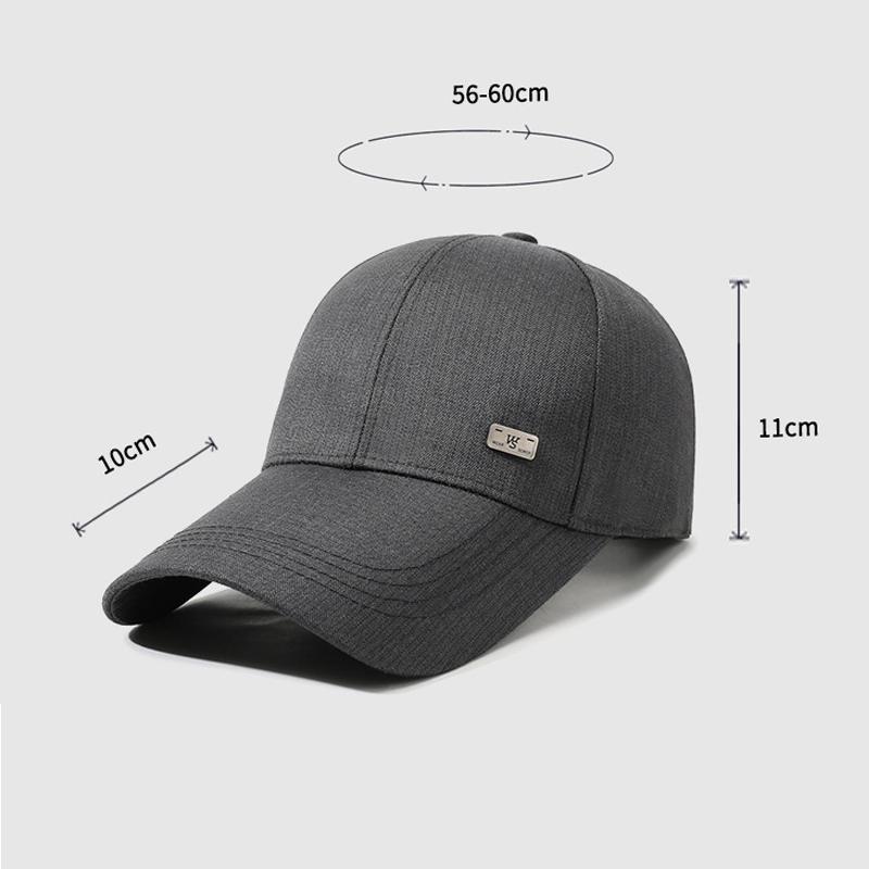 Spring Autumn Men's Middle-Aged and Elderly Baseball Cap Outdoor Sports Travel Cap Sunshade Cap