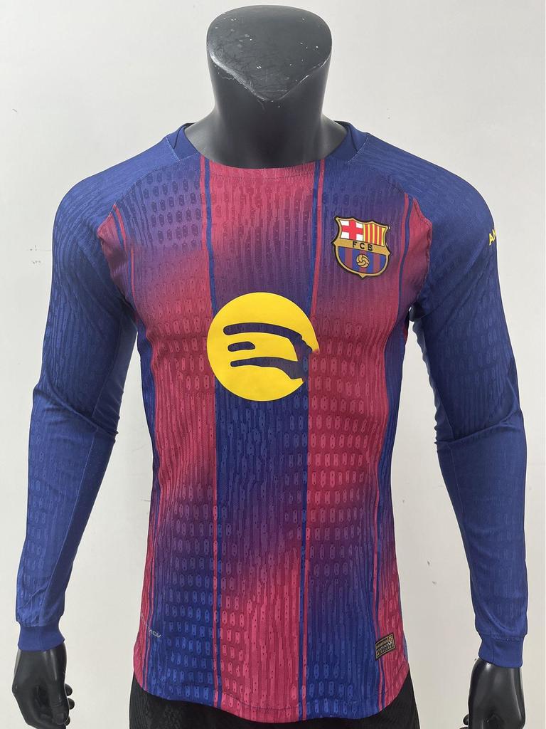 2526 Long Sleeve Football Training Jersey Kit