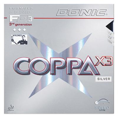 DONIC Coppa X3 Table Tennis Soft MAX AL054 Rubber, Black,