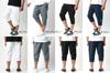 Training Gym Medium Size L [Converse] Men's Shorts, Wear, Shorts, 7/8 Length, Sweat-wicking, Quick-drying, Gray,