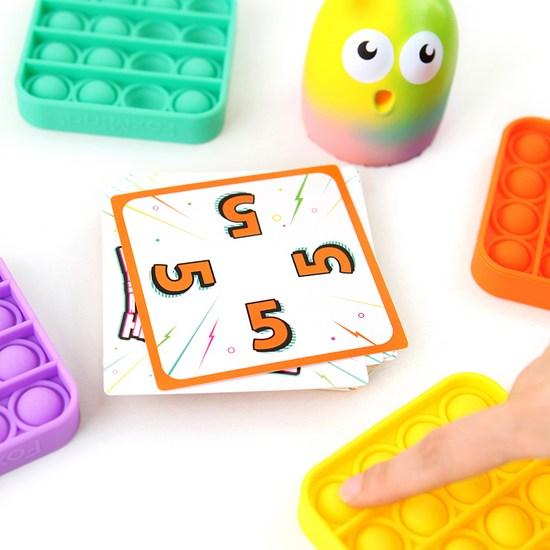 Denkspiele Presto Schnelligkeit Pop-It Brettspiel Ab 6 Jahren 2-4 Spieler, beliebtes koreanisches Spiel