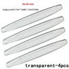 8Pcs Large/Small Size Car Bumper Protector Strip Guard Corner Protection Strips Scratch Protector Crash Blade Anti-Collision