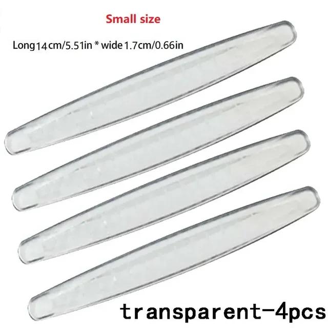 8Pcs Large/Small Size Car Bumper Protector Strip Guard Corner Protection Strips Scratch Protector Crash Blade Anti-Collision