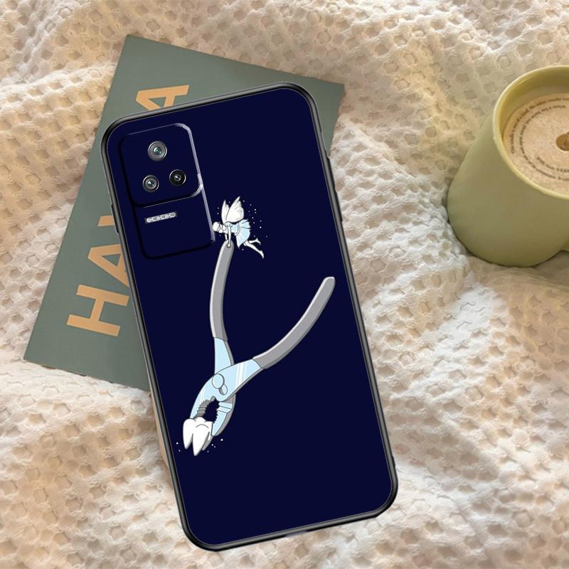 Dentist Tooth Case For Xiaomi 13 14 15 Ultra 11T 12T 13T 14T Pro POCO X7 Pro X3 X5 F5 F6 M6 X6 Pro Cover