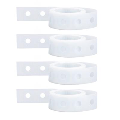 4 Box Reinforcement Labels Clear Self Adhesive Loose Leaf Paper Hole Punched Pages Protector