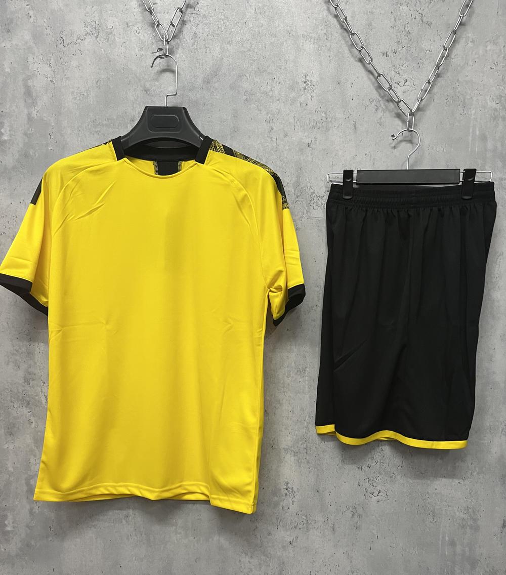 In Stock Dortmund Home Series: European Cup National Teams Football Kits for Adults & Children 28