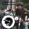 Motorcycle Hats Visor Shield UV Protection Helmets Sun Visor Easy Install Vintage Style Helmets Accessories for Motocross Half