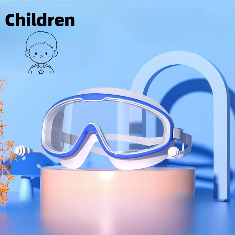 Swimming goggles with waterproof and anti fog high-definition professional diving goggles for adultboys and girls swimming sport