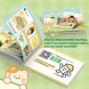 New Product Meat Sauce Flower Field Typewriter Building Blocks Kawaii Girl Decoration Decoration Ornament Festival Gift