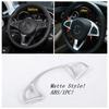 Matte Interior Accessories For Mercedes-Benz C Class W205 2015 -  Seat Adjustment / Head Lamps Button / Cup Cover Trim